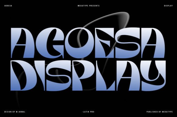 Agoesa: The Display Font That Balances Trendiness With Timeless Appeal