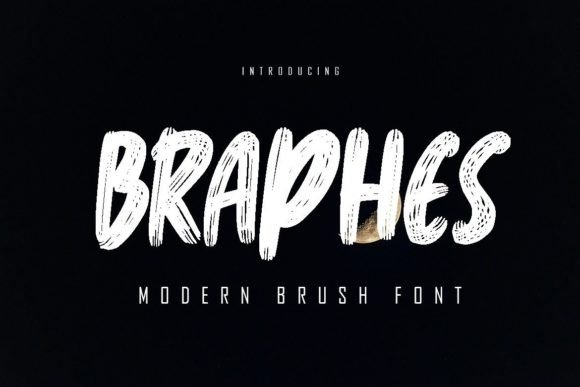 Braphes: The Brush Font That Feels Like It Was Made by Hand