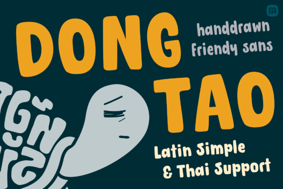 Dongtao: A Handwritten Font That Feels Like a Friendly Wave