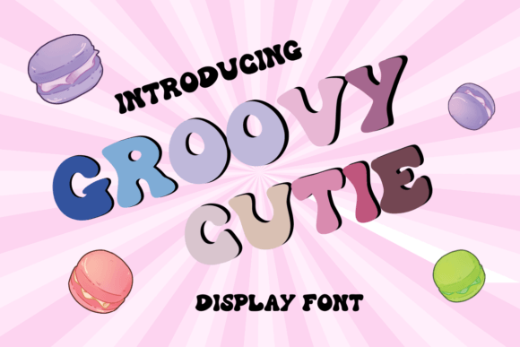 Groovy Cutie: The Retro Display Font That Brings Playful Energy