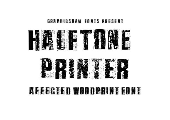 Halftone Printer: Where Vintage Texture Meets Modern Design Punch