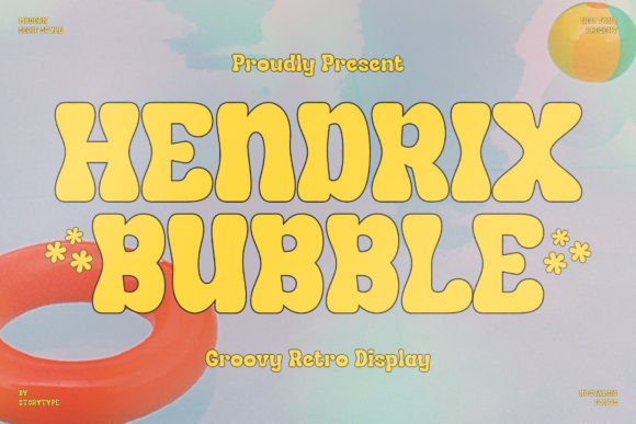 Hendrix Bubble: The Bold Typeface for Unforgettable Branding