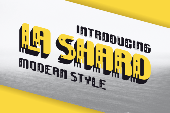 La Shard: The Whimsical Display Font for Modern Creators