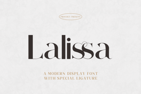 Lalissa: A Sans Serif Font for Modern Branding