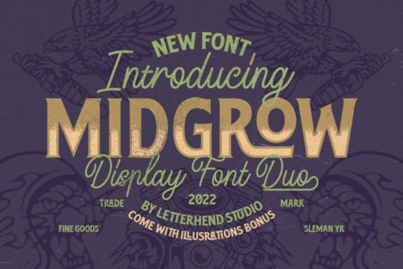 Midgrow Duo: A Font Pairing for Modern Brand Elegance
