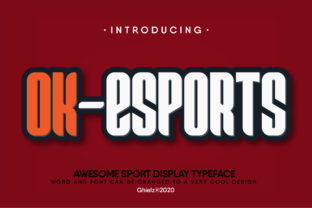 Ok-Esports: The Bold Display Font with a Modern Edge
