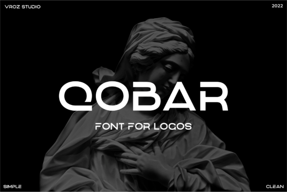 Qobar: A Modern Display Font for Bold, Creative Projects