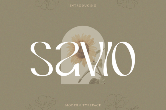 Savio: The Display Font That Feels Like a Handwritten Note