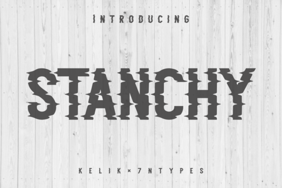 Stanchy: A Font That Brings Personality to Every Project