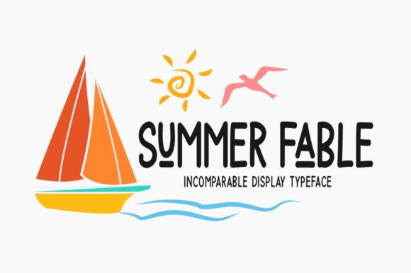 Summer Fable: A Display Font for Story-Driven Design