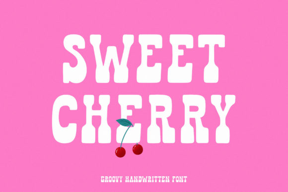 Sweet Cherry: A Groovy Font for Modern Creative Projects