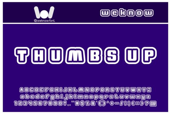 Thumbs Up: The Display Font That Demands Attention