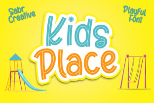 Unleash Creative Joy: The Kids Place Display Font