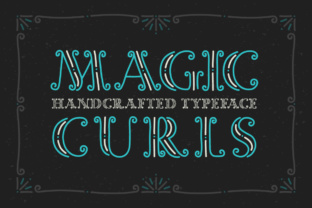 Unleash Your Imagination with Magic Curls Typography